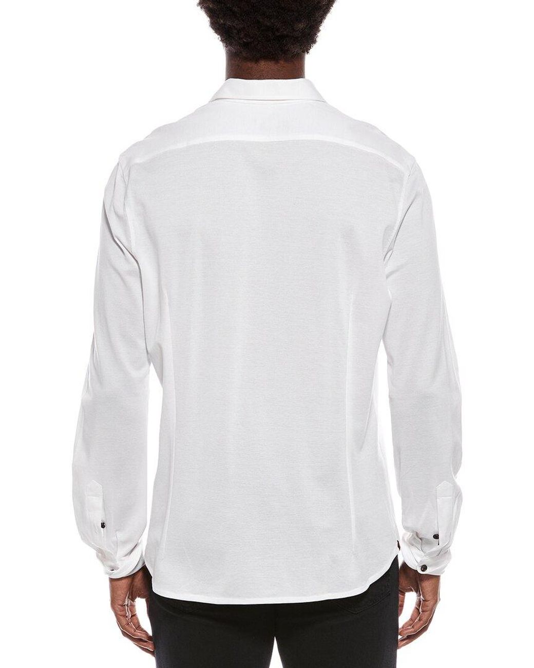 Isaia Gray Sport Shirt for men
