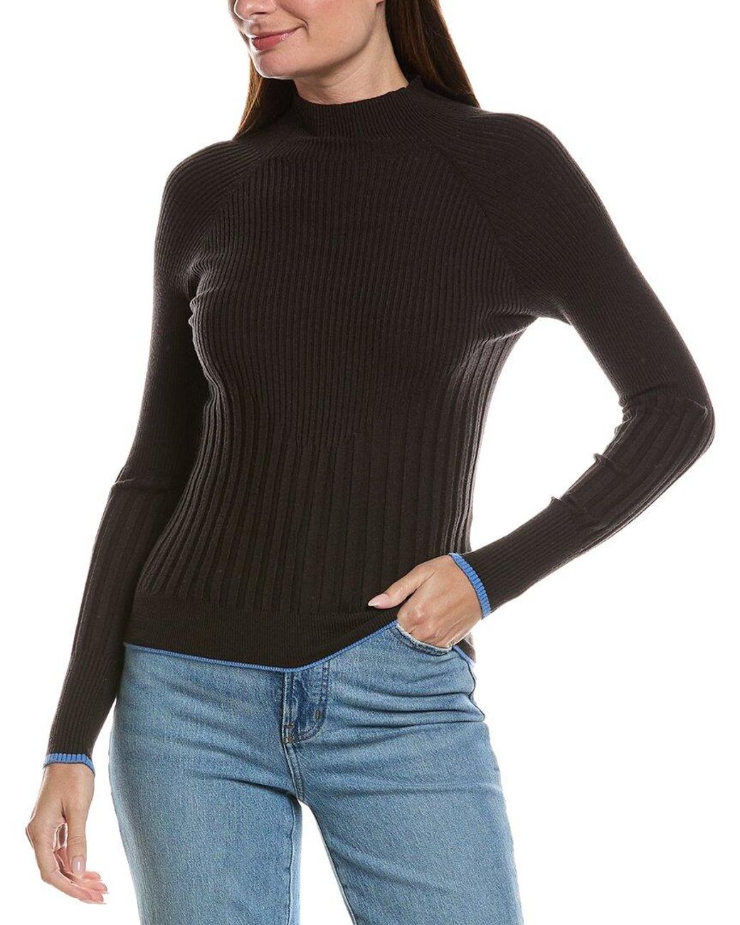Proenza Schouler Black Daniella Sweater