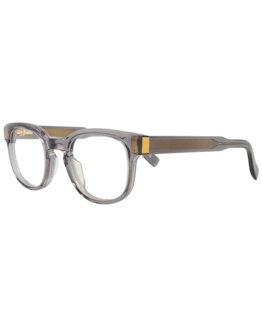 Dunhill White 49Mm Optical Frames