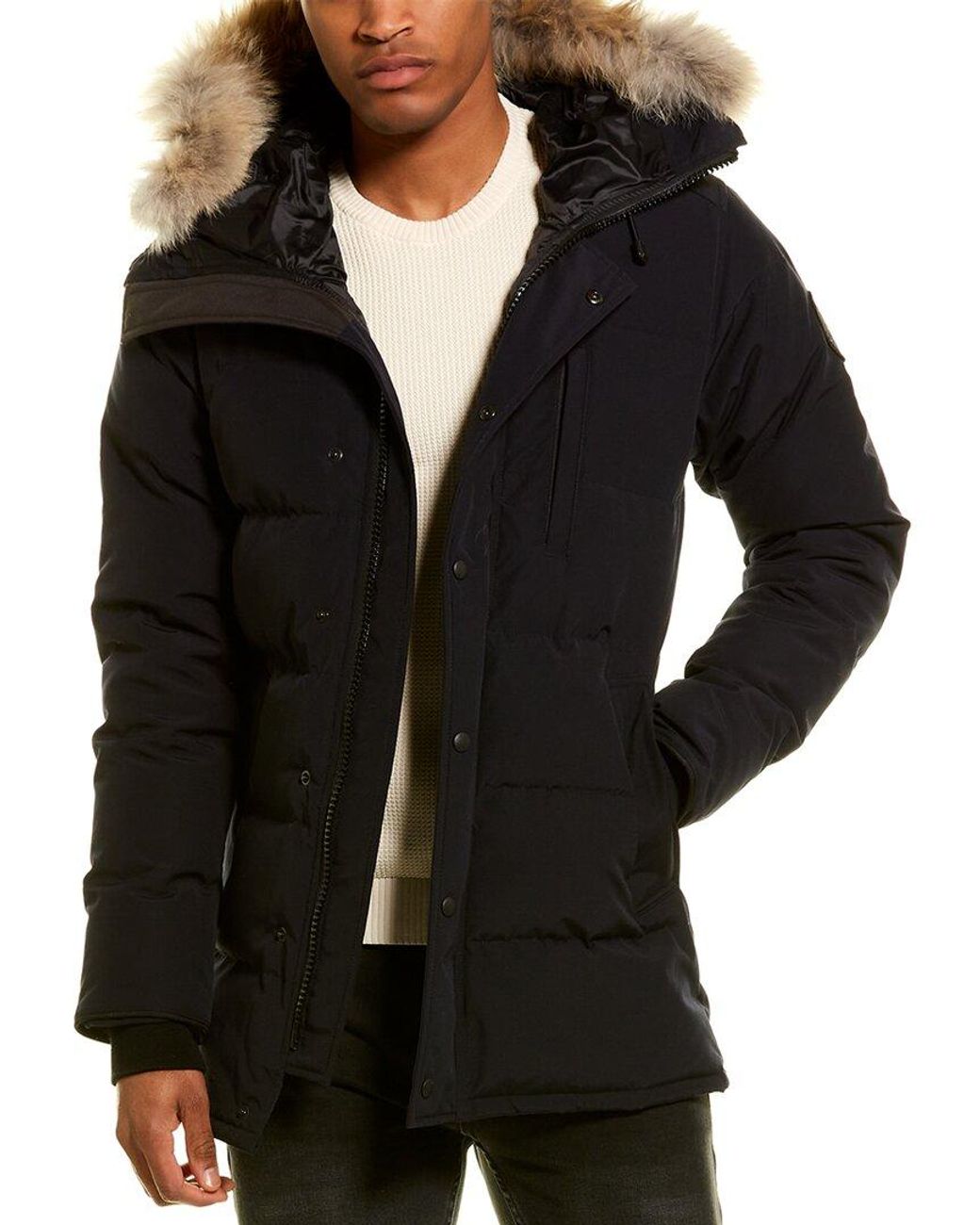 Canada Goose Carson Down Parka in Black for Men | Lyst