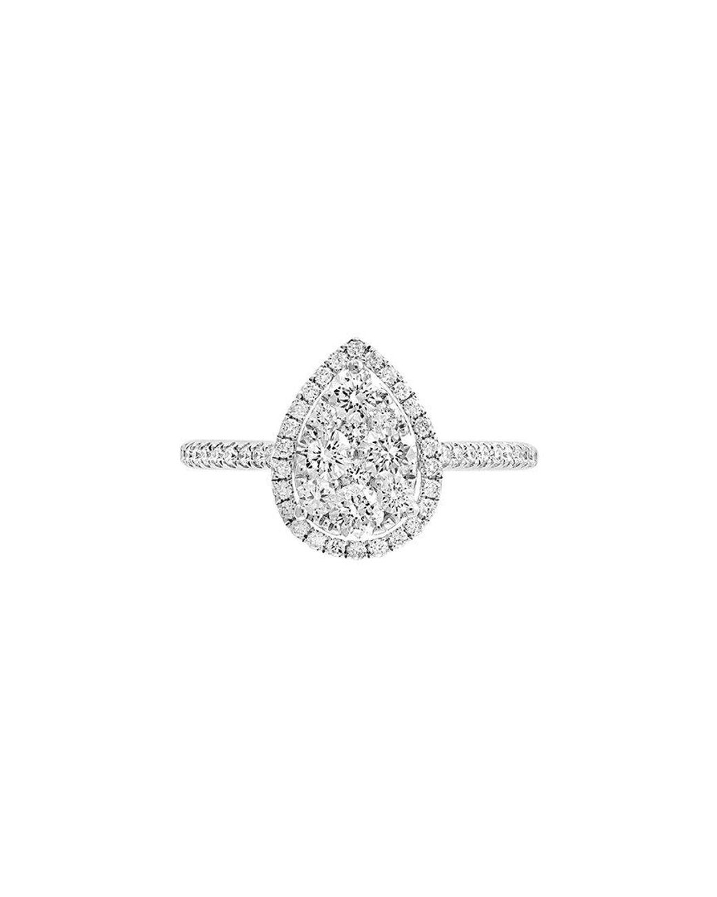 Effy Fine Jewelry White 14K 0.73 Ct. Tw. Diamond Ring