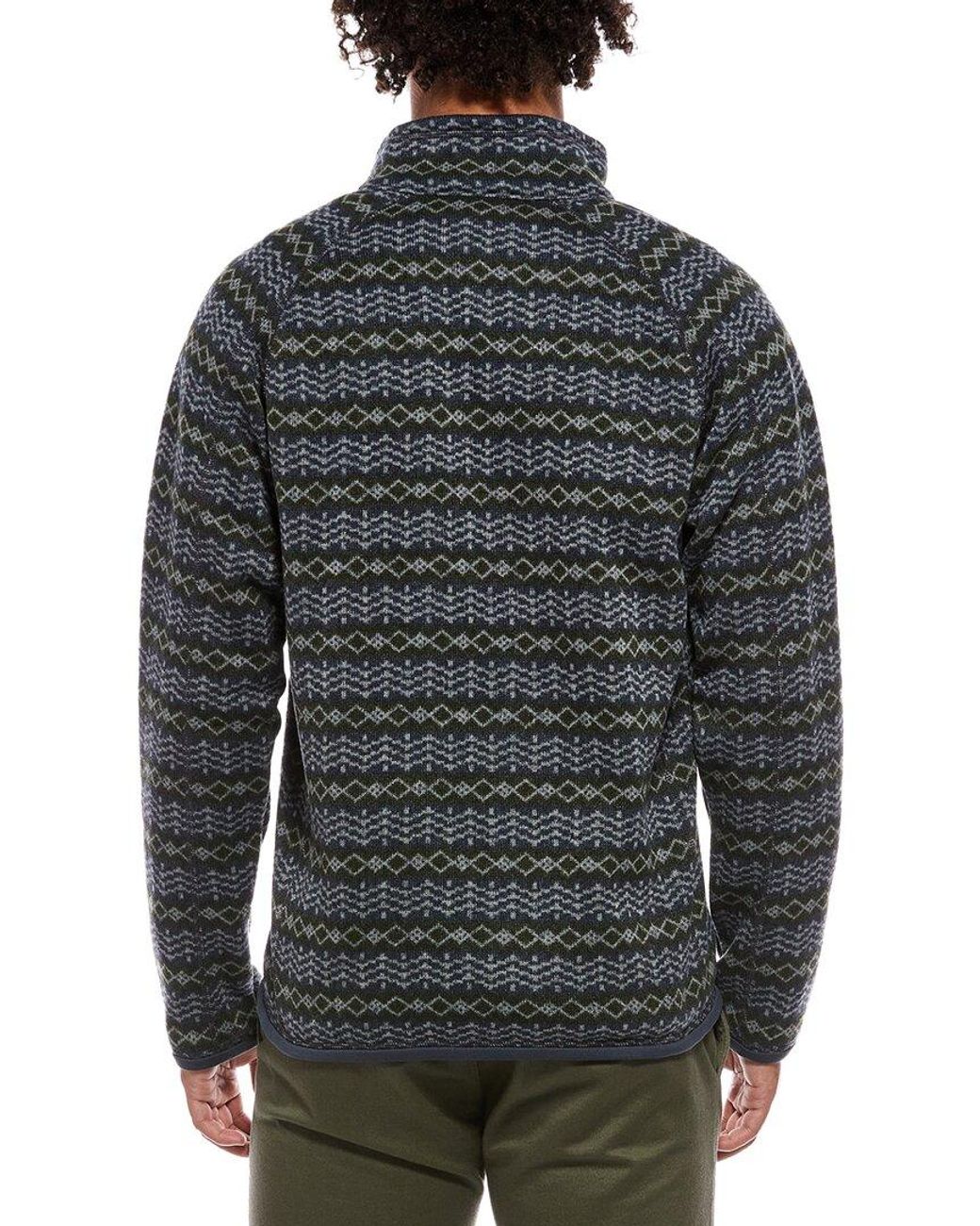 Patagonia Gray Better Sweater Jacket for men