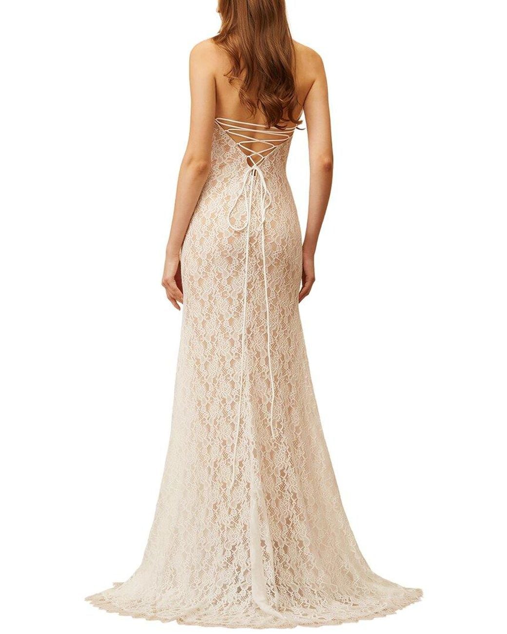 Alma King Natural Solid Maxi Dress