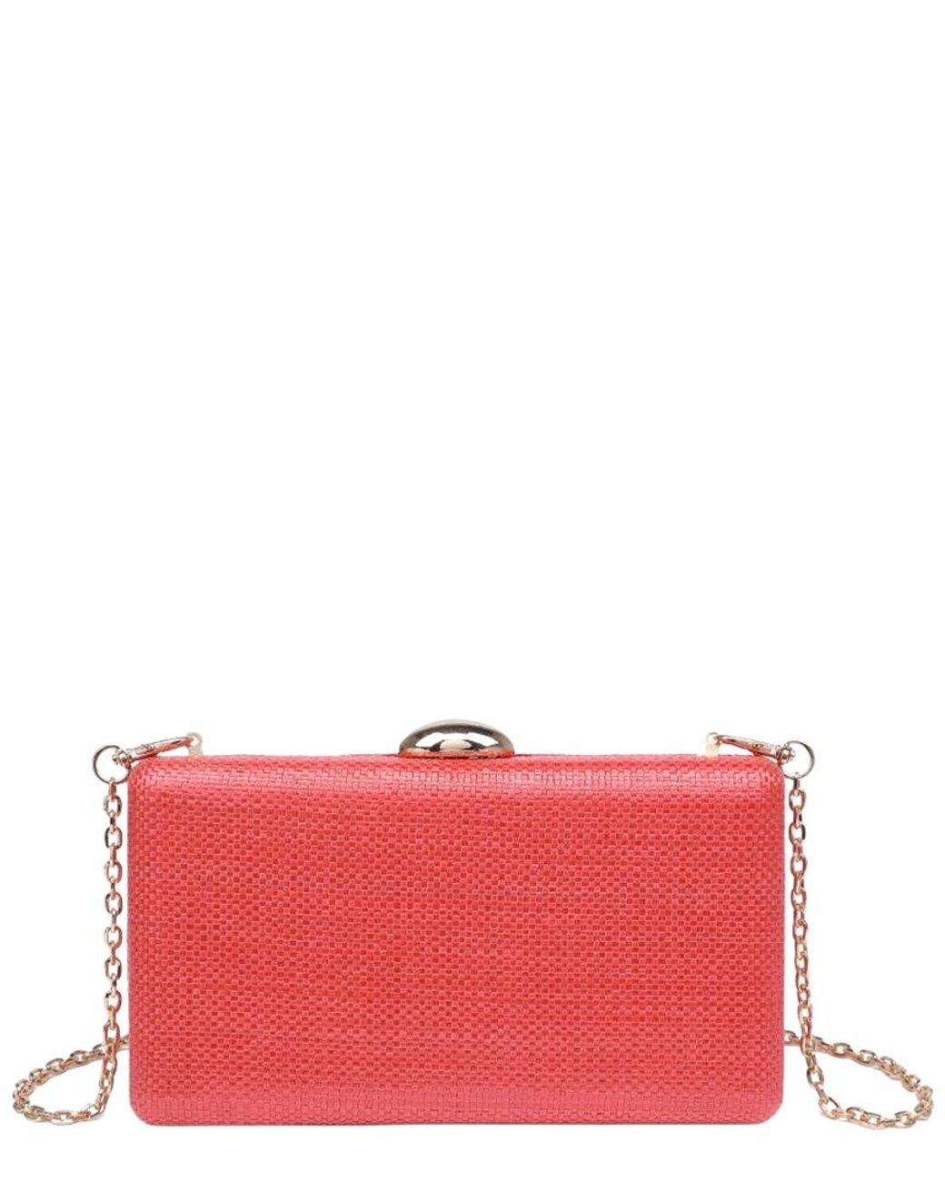 Urban Expressions Red Serenity Evening Clutch