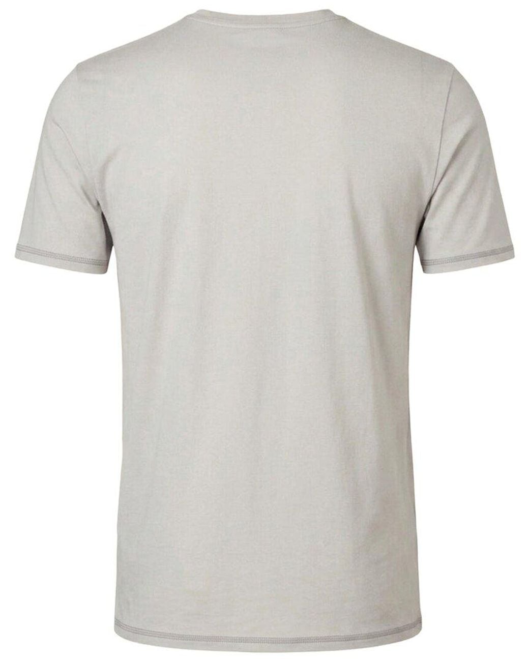 Ron Tomson Gray Crew Neck T-Shirt for men