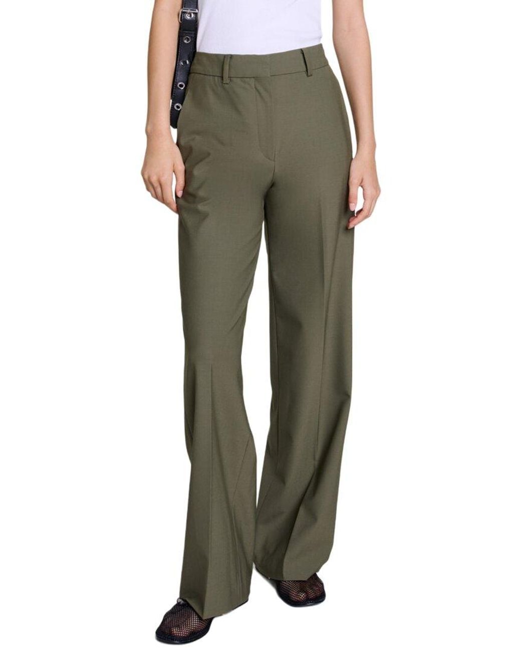 Maje Green Pant