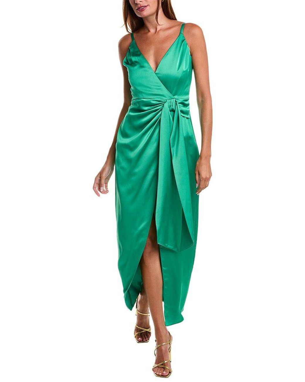 Ramy Brook Green Kerrin Maxi Dress