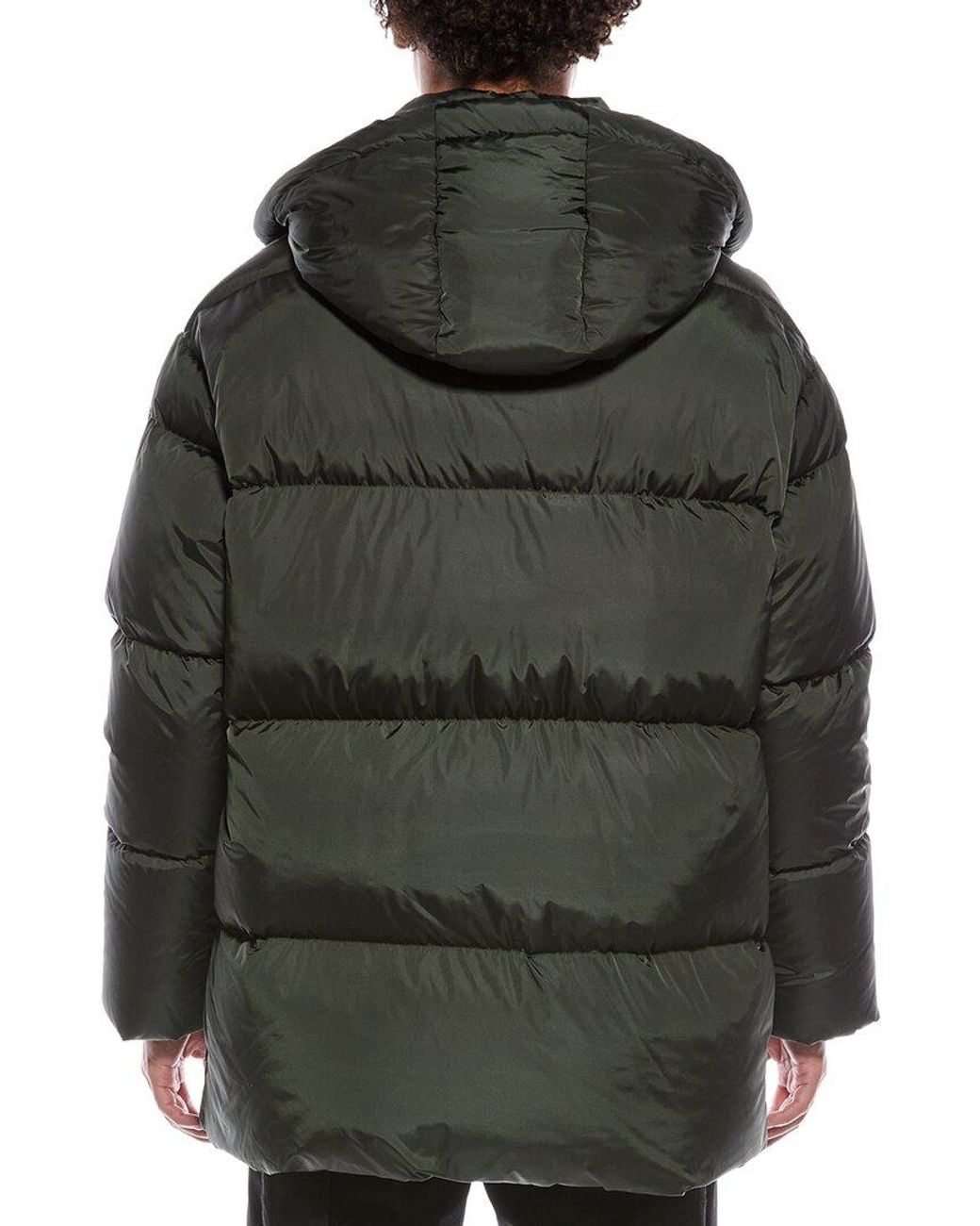 Khrisjoy Green Matte Parka for men