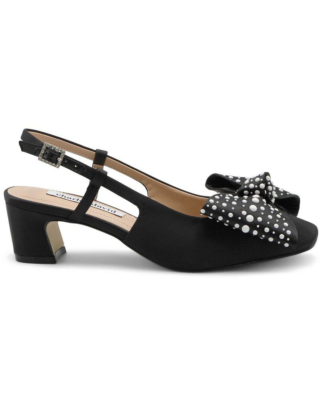 Charles David Black Jackie Dress Shoe