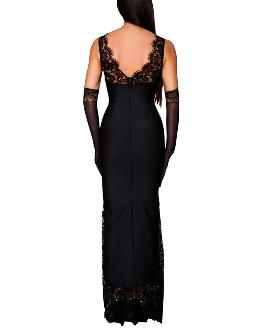 CAMILA BLANCO Black Maxi Dress
