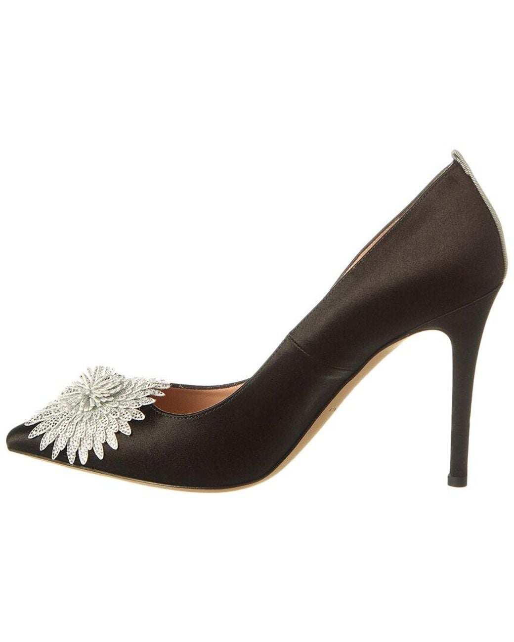 SJP by Sarah Jessica Parker Black Safa 100 Satin Pump