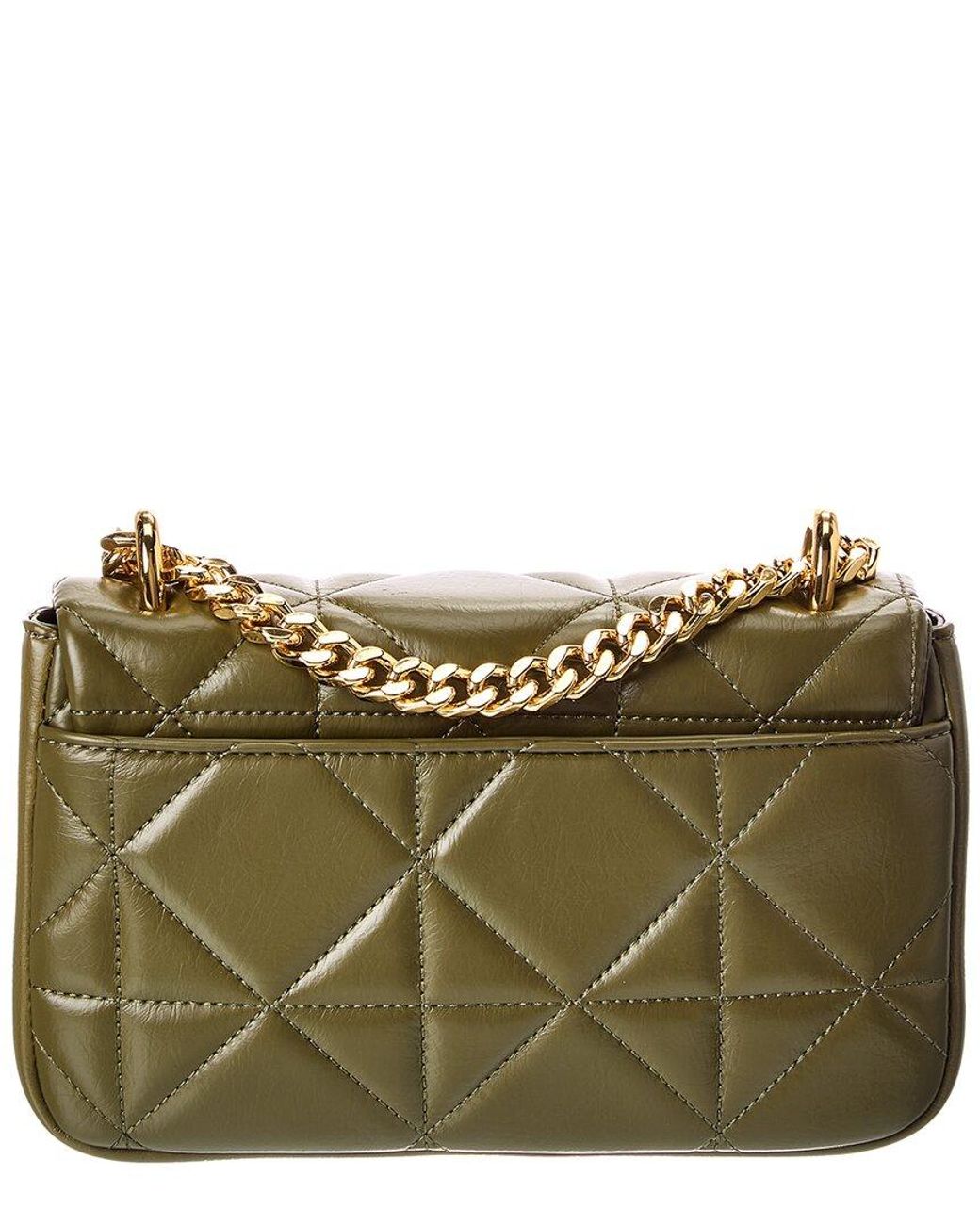 Just Cavalli Green Shoulder Bag