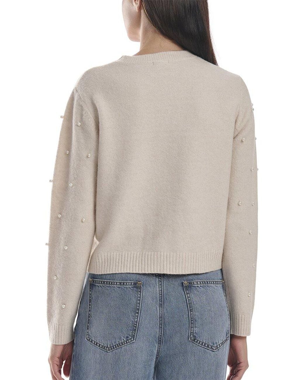 Splendid Blue Pearl Crew Sweater