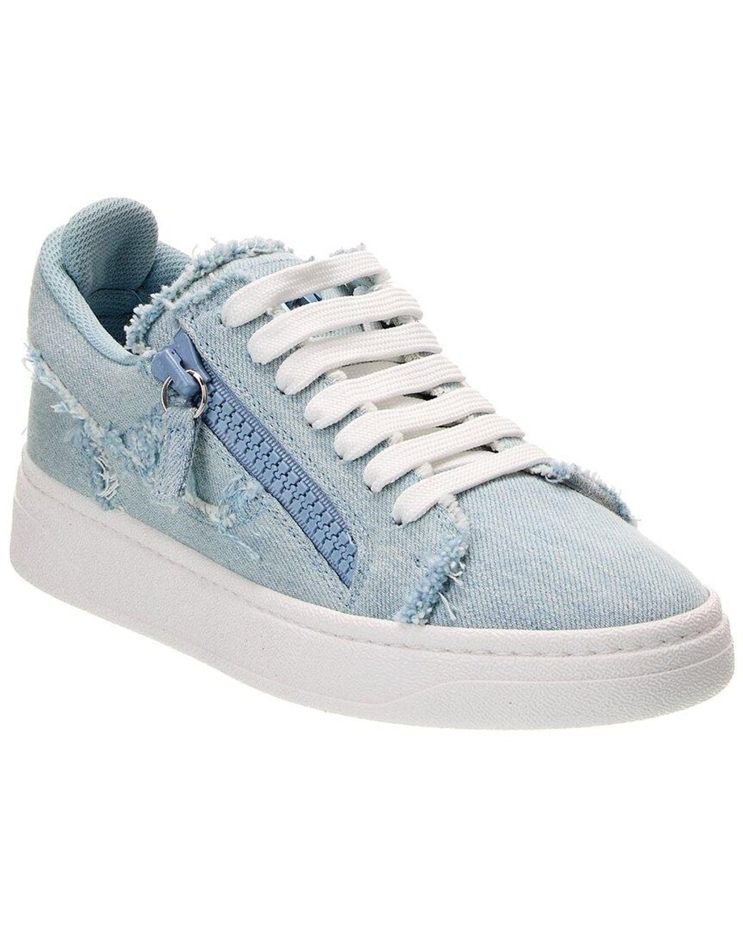 Giuseppe Zanotti Blue Gz/94 Denim Sneaker