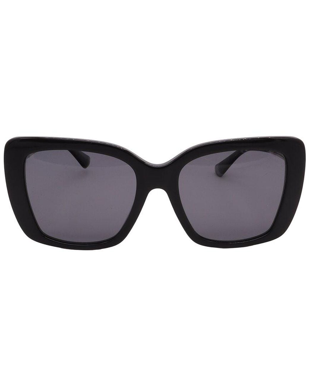 Burberry Black Be4456 54Mm Polarized Sunglasses