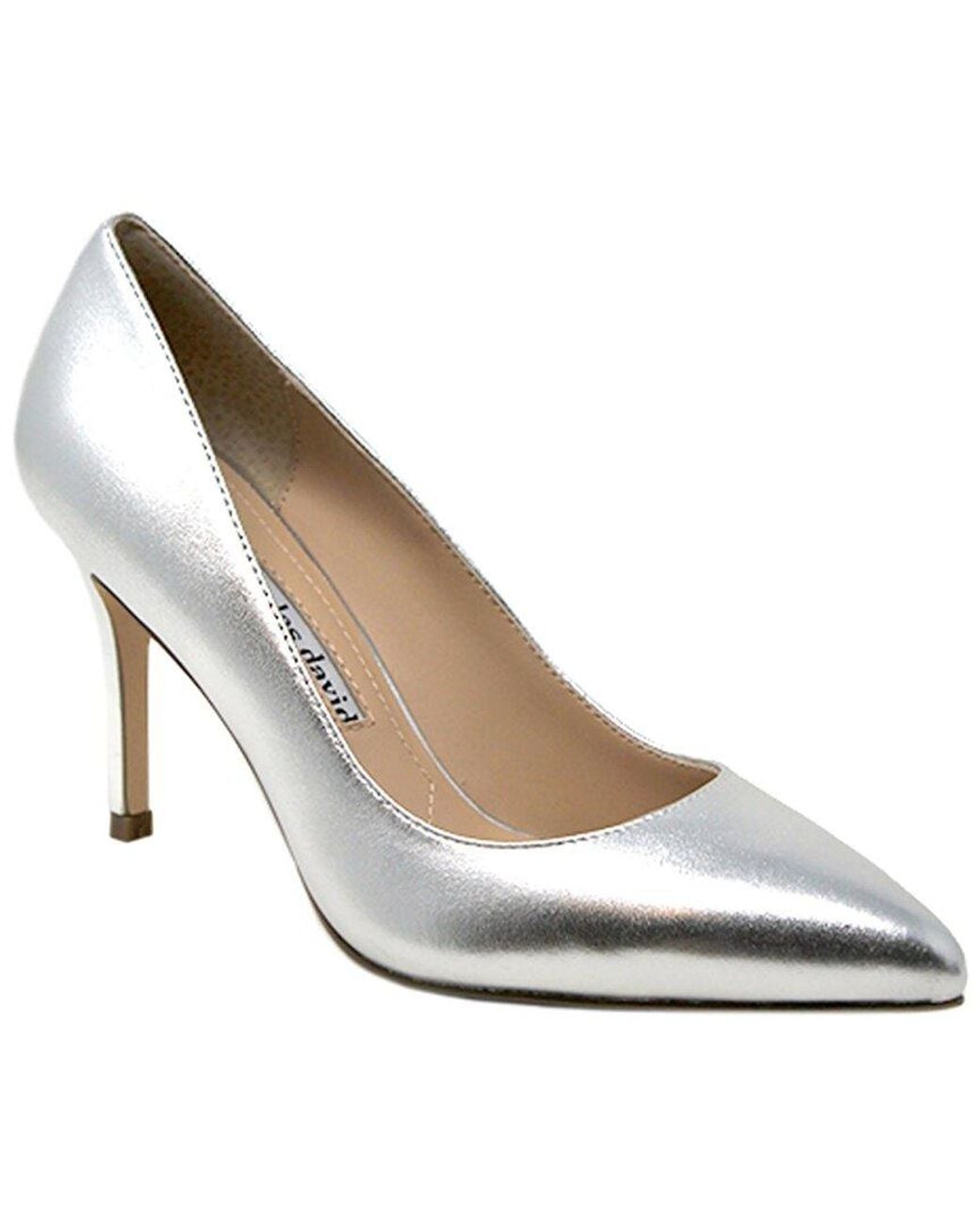 Charles David White Vibe Leather Pump