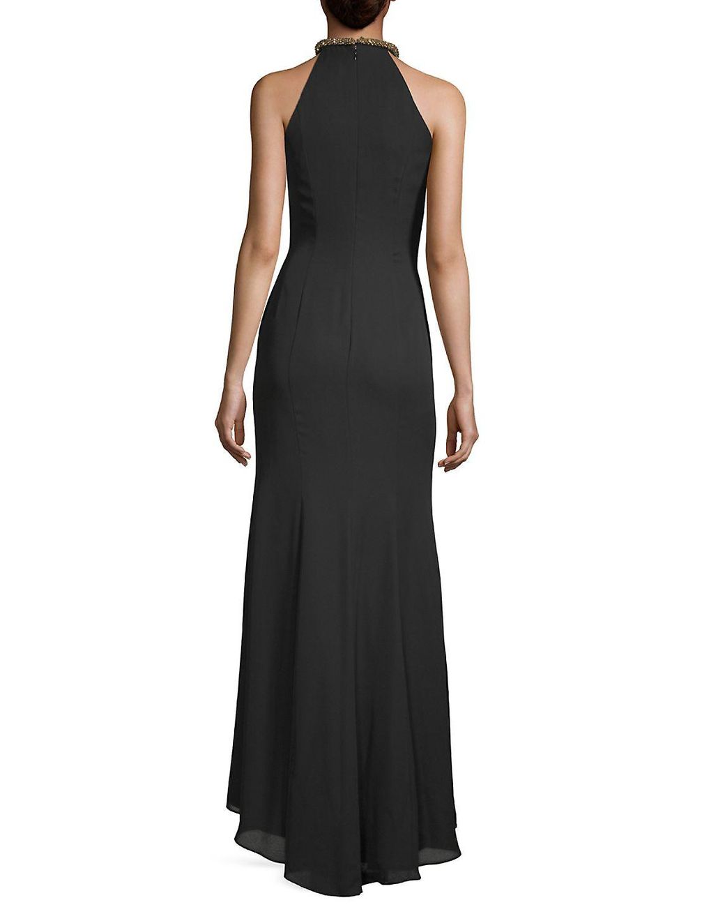calvin klein black halter dress Necklace Gown in SellEasy Ariat Mens Shirts