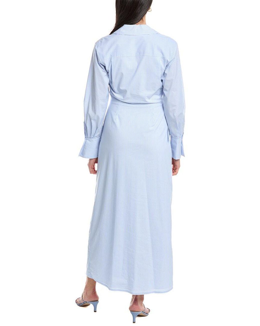 Jonathan Simkhai Blue Briar Midi Dress