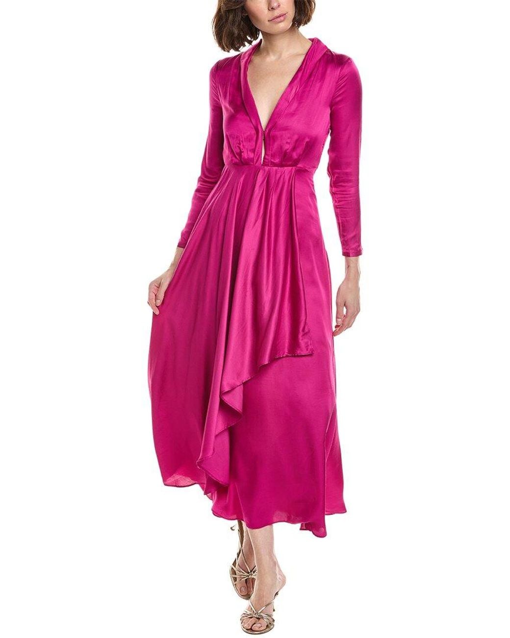 Farm Rio Pink Maxi Dress