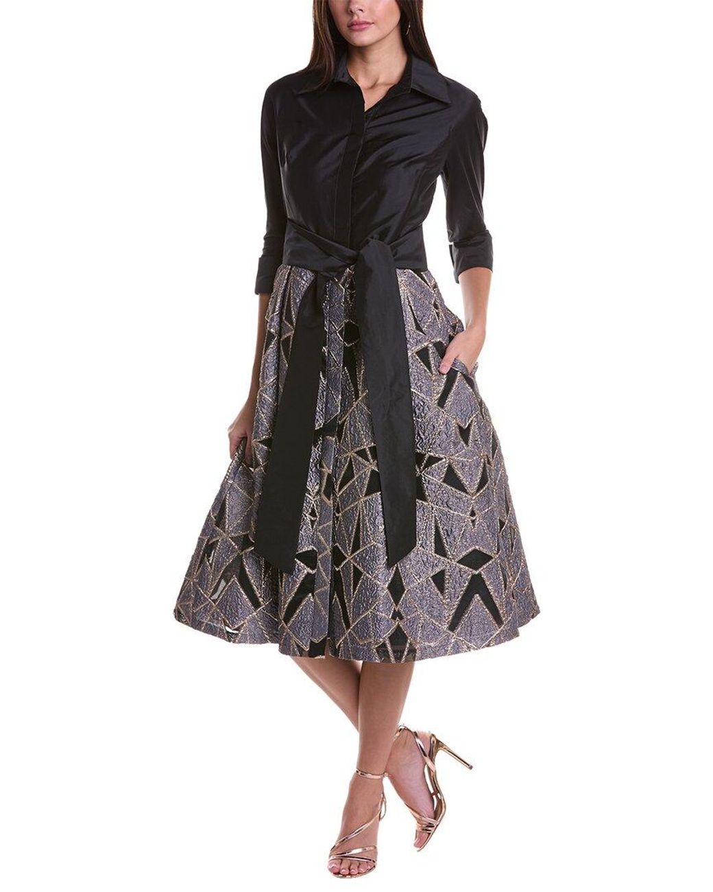 Teri Jon Mini Dress in Black Lyst