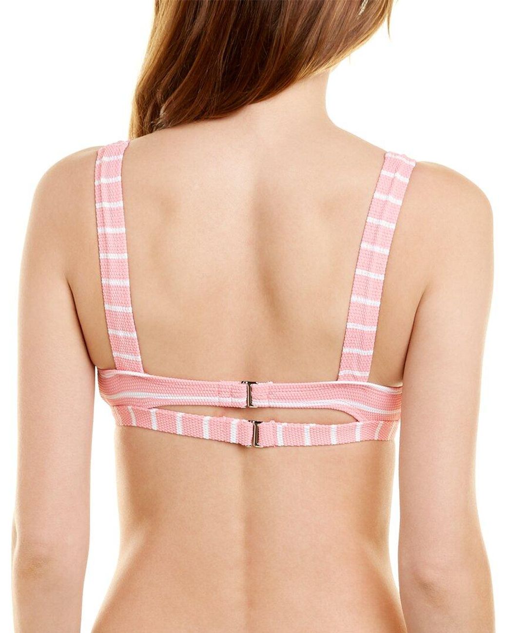 Splendid Pink Halter Bikini Top