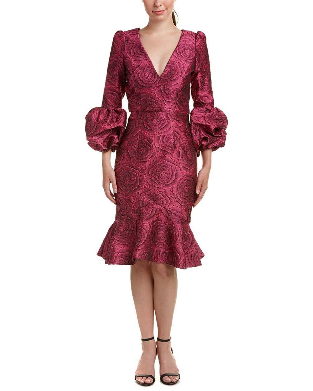 Issue New York Red Cocktail Dress