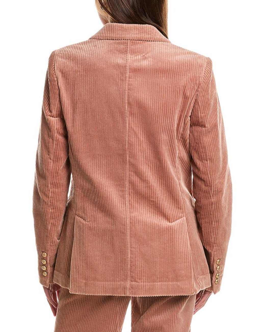Rowing Blazers Pink Corduroy Diana Blazer