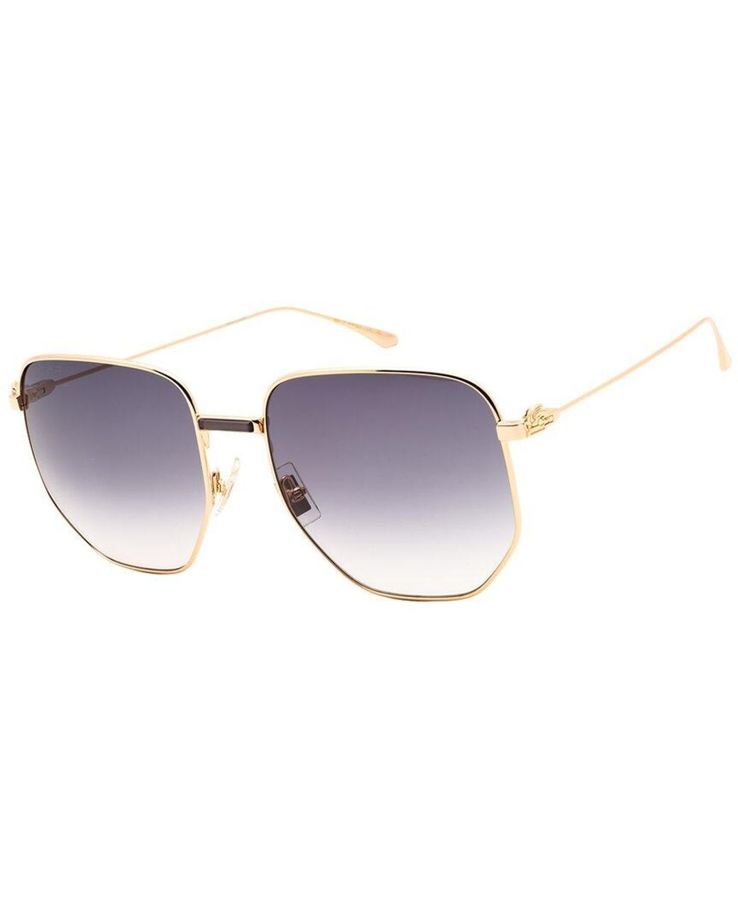Etro Purple 60Mm Sunglasses