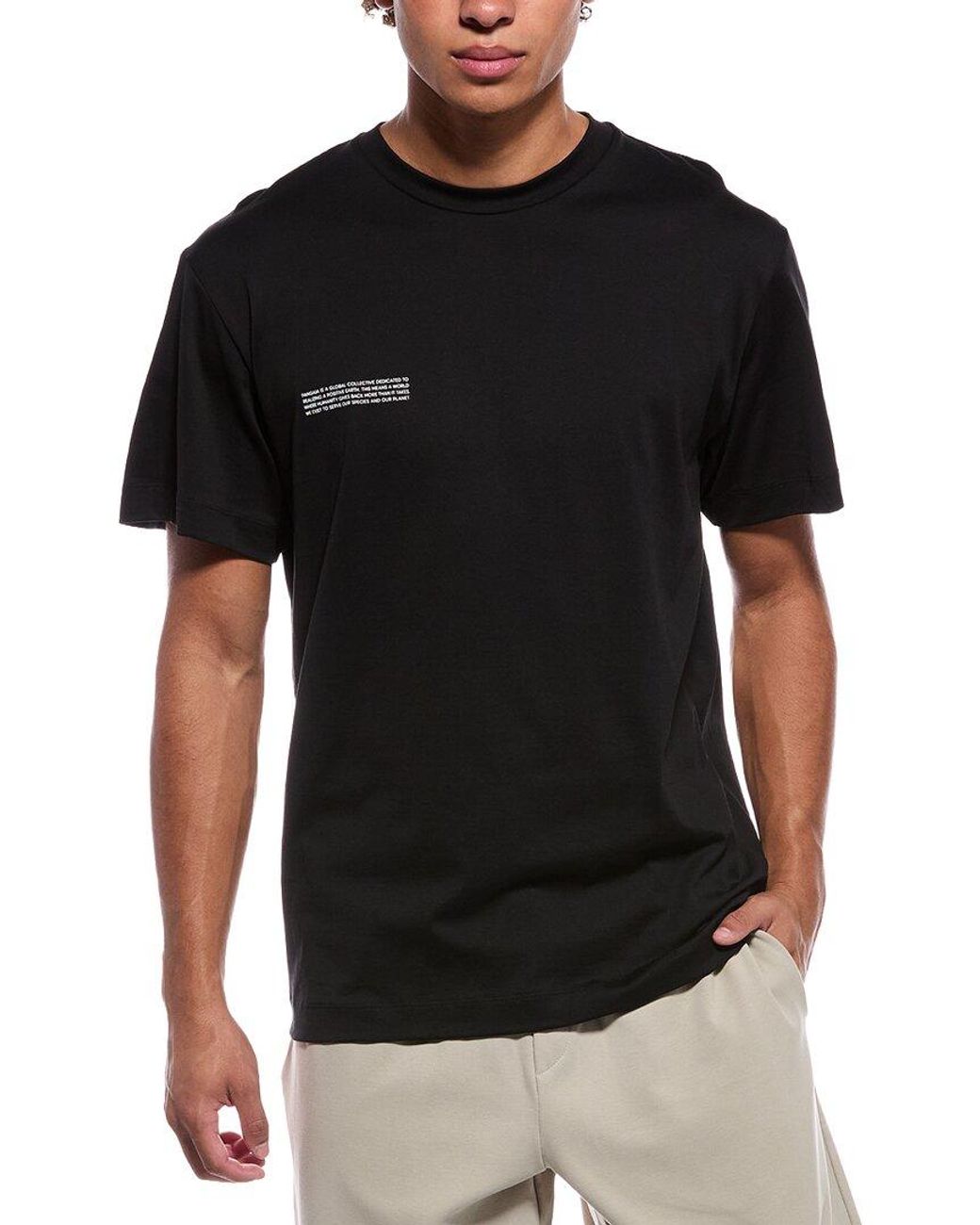 PANGAIA Black Set Of 3 T-Shirt for men