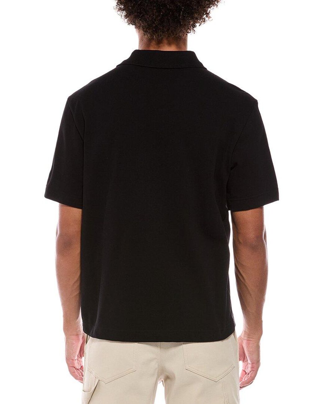 Moncler Black Polo Shirt for men