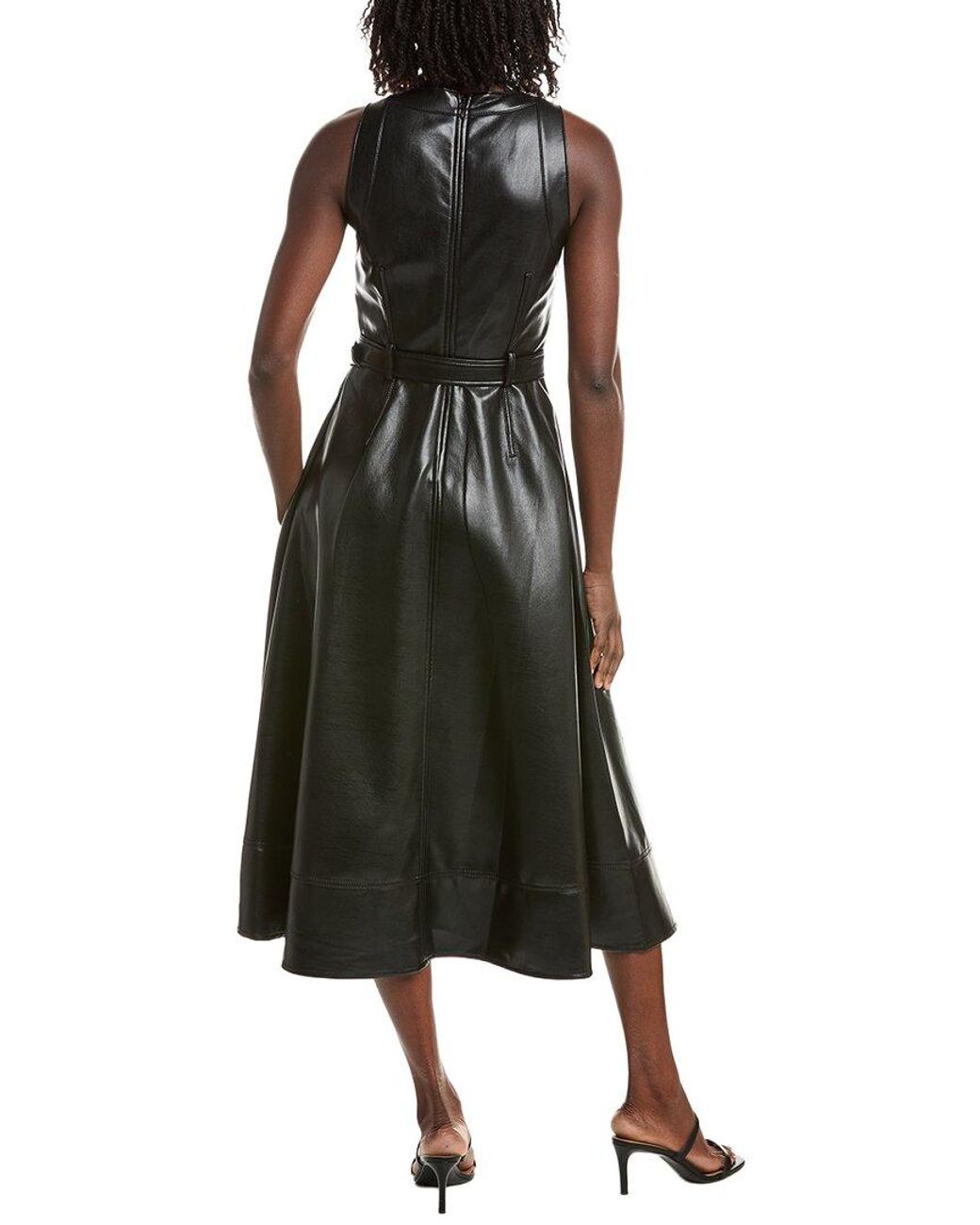 Cinq À Sept Black Zelda Midi Dress