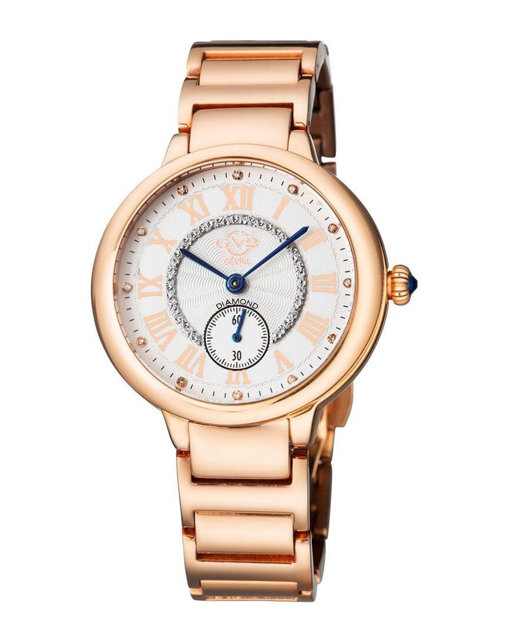 Gv2 Metallic Rome Diamond Watch