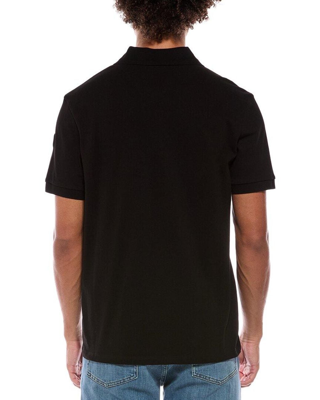 Moncler Black Polo Shirt for men