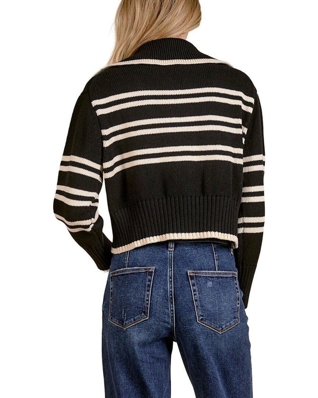 Elan Black Pullover