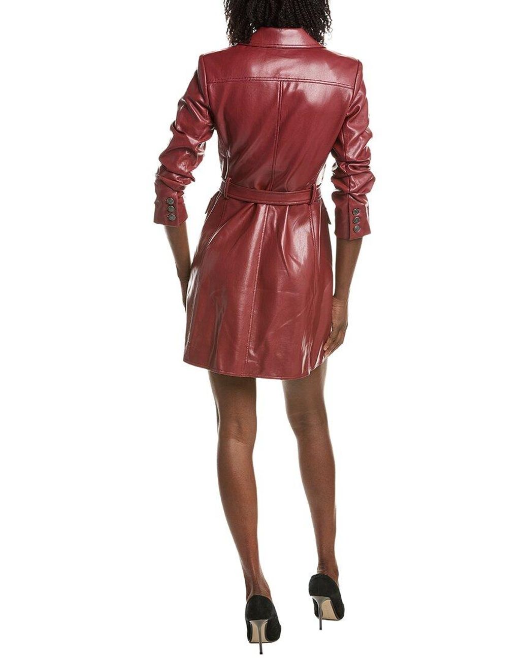 Cinq À Sept Red Jenessa Mini Dress