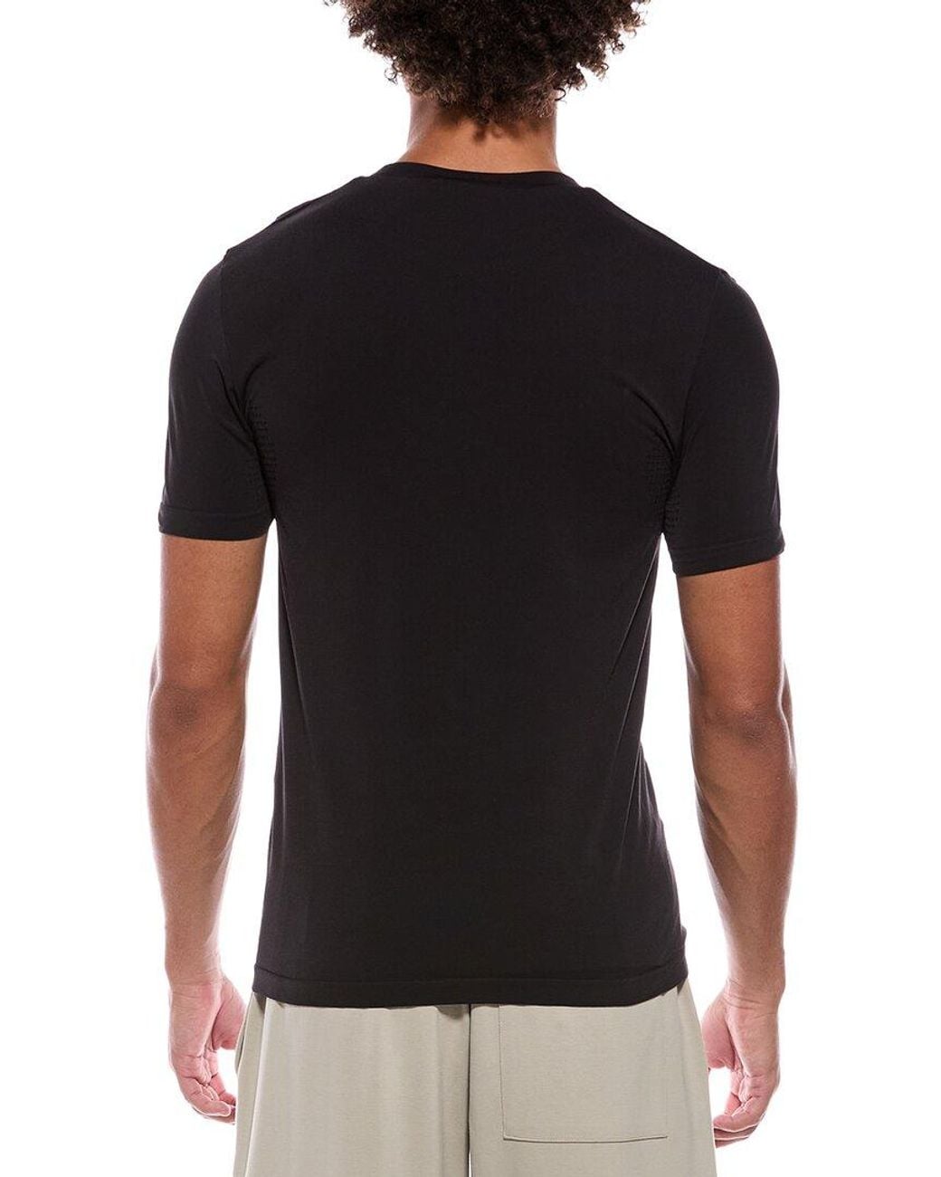 PANGAIA Black T-Shirt for men