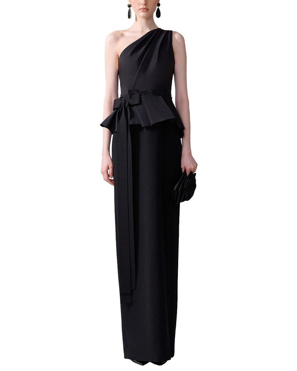 Carolina Herrera Black Gown