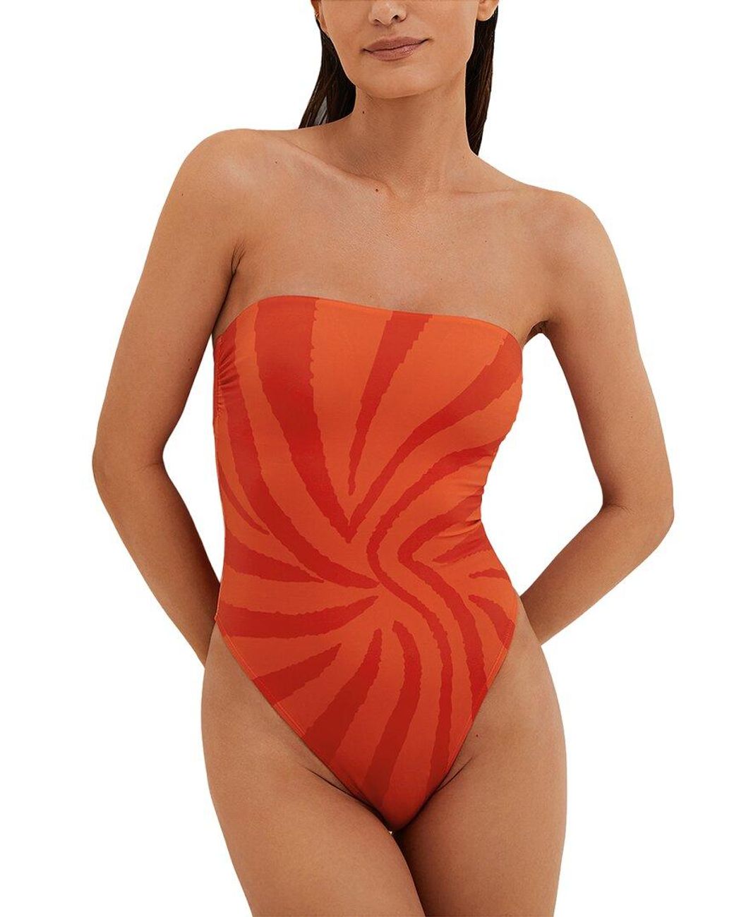 ViX Red Farah Brazilian One-Piece