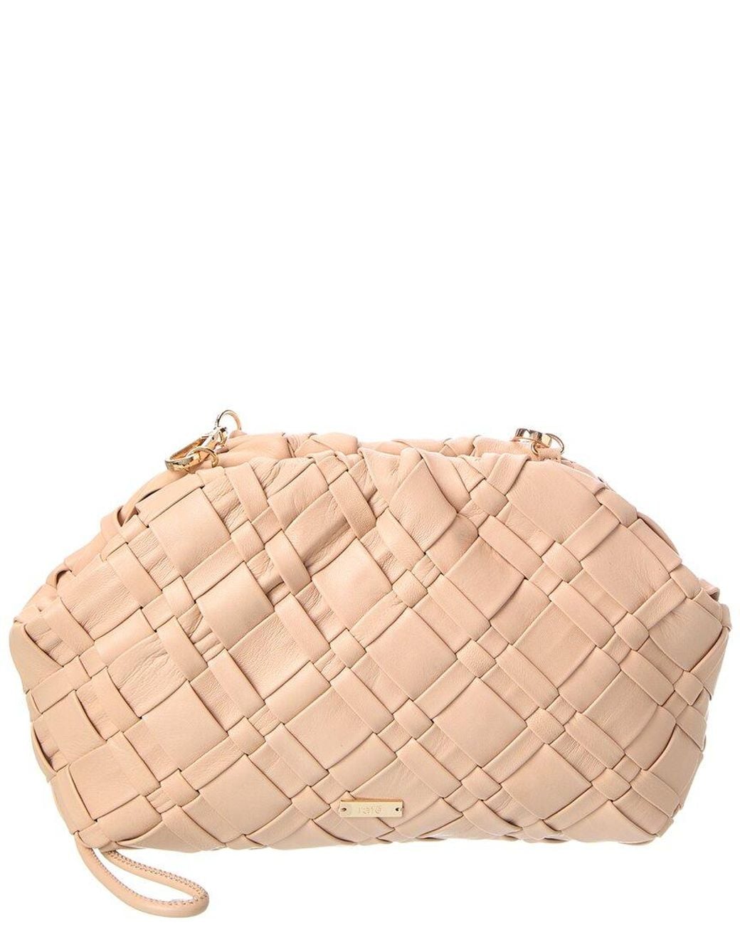 Rafe New York Natural Aya Leather Clutch
