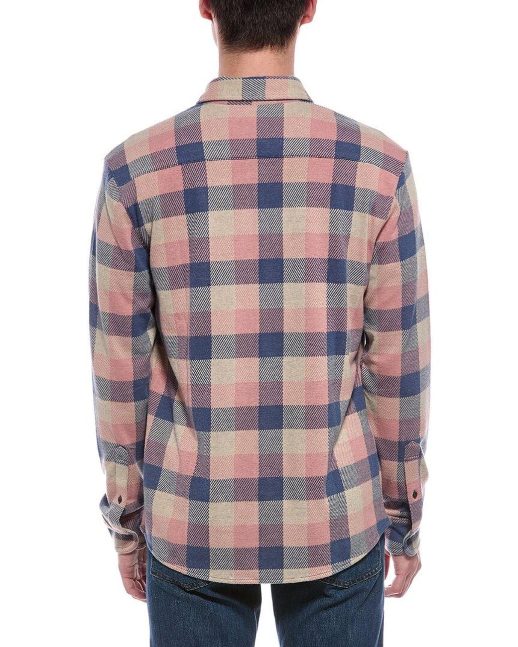 Faherty Brand Red Legend Sweater Shirt for men