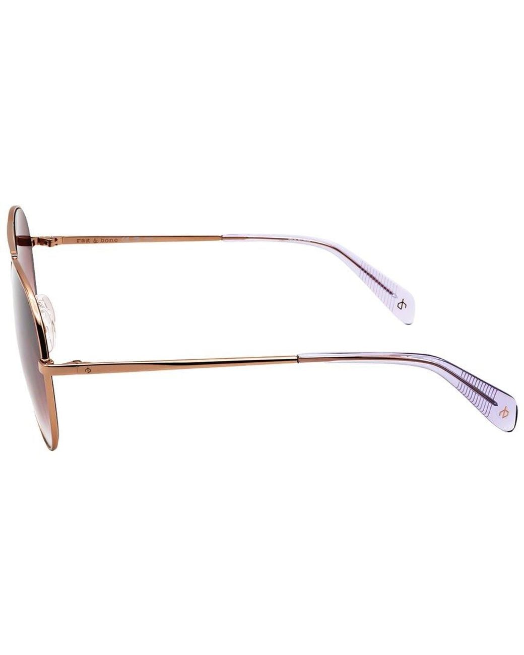Rag & Bone Brown Rnb5052 59Mm Sunglasses