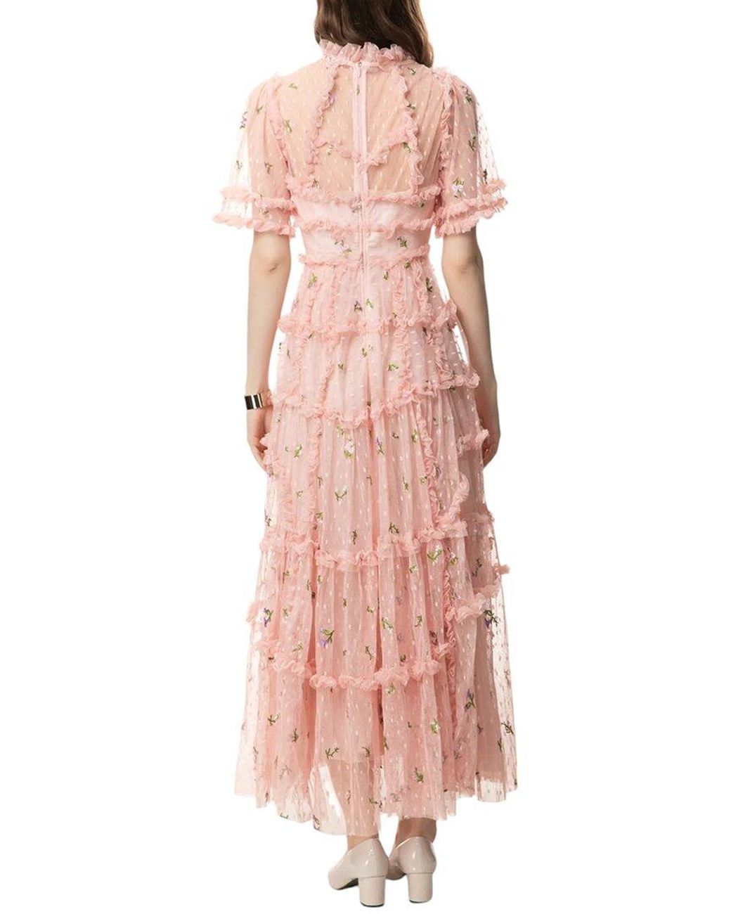 Lanelle Pink Maxi Dress