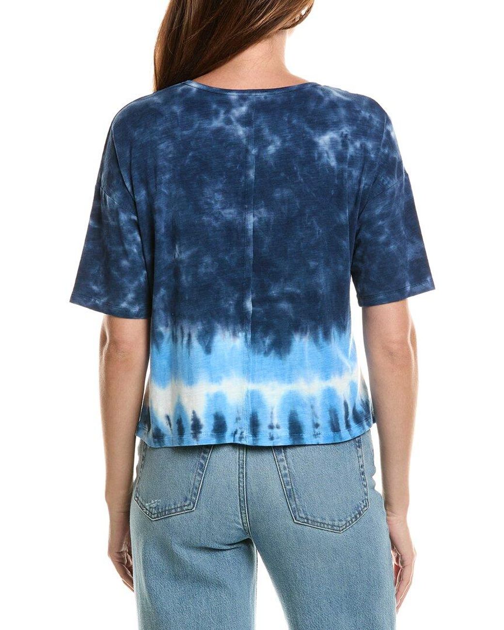XCVI Blue Lino T-Shirt