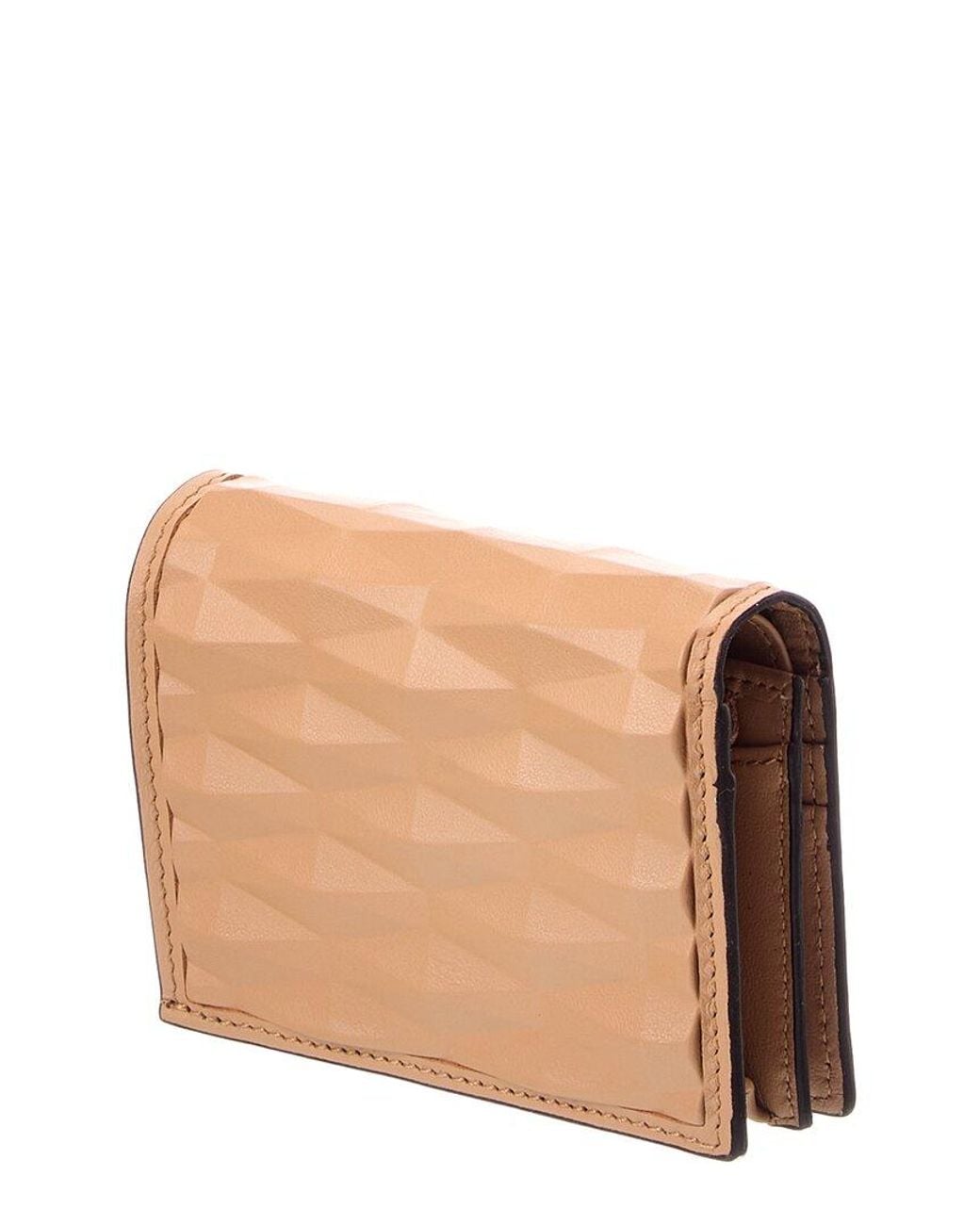 Jimmy Choo Natural Hanne 3D Leather Card Case