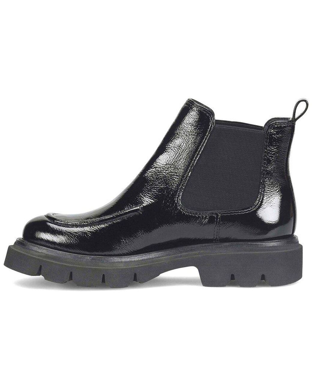 Söfft Black Samira Crinkle Patent Boot