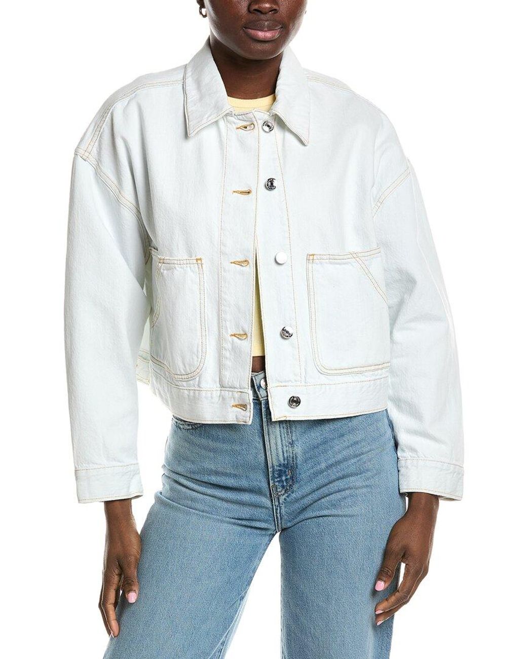 FRAME White The Boxy Field Jacket