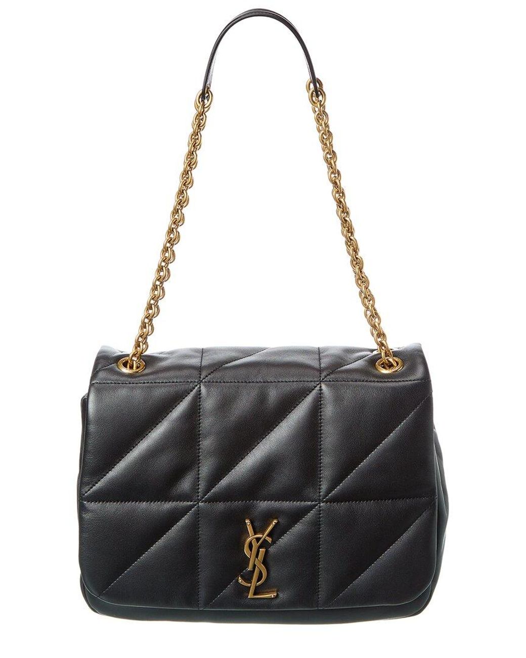 Saint Laurent Black Jamie 4.3 Medium Leather Shoulder Bag