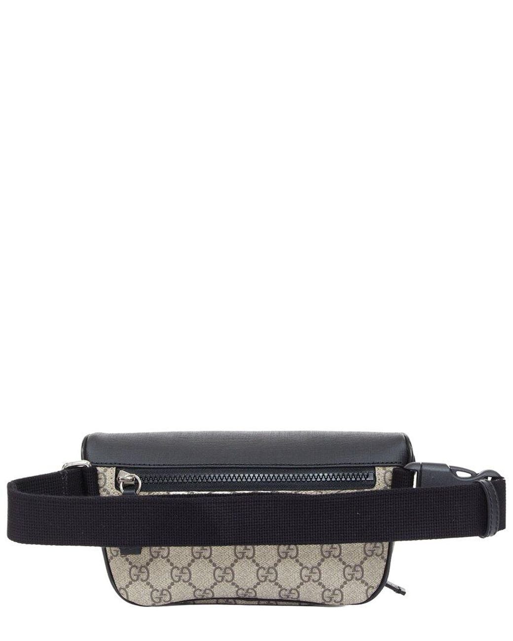 Gucci Gray Greygg Supreme Canvas & Leather Eden Belt Bag (Authentic Pre-Loved)