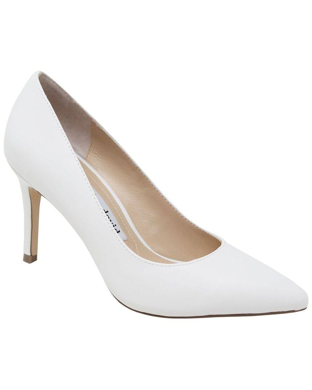 Charles David White Vibe Leather Pump
