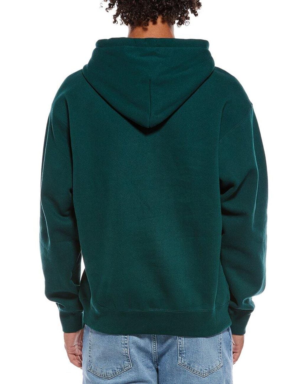 Obey Green Solid Hoodie for men